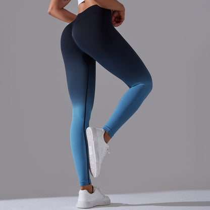 Ombre seamless leggings