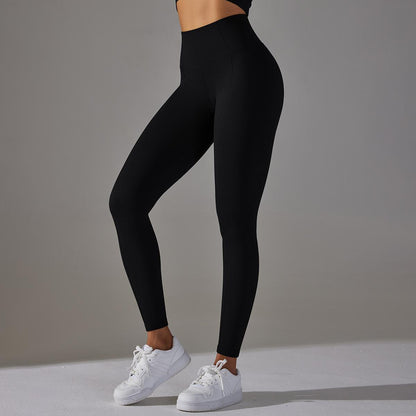 Textured high waist shaping leggings