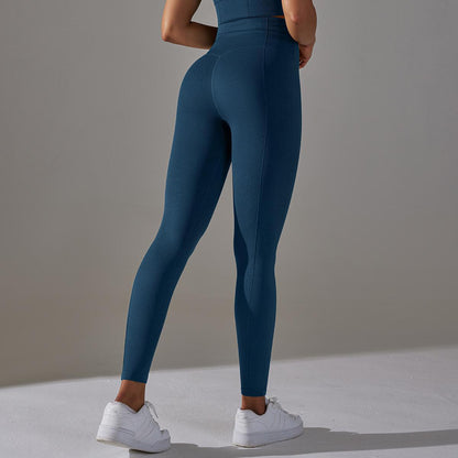 Textured high waist shaping leggings